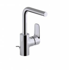 Смеситель для раковины Jacob Delafon Aleo с поворотным изливом и донным клапаном